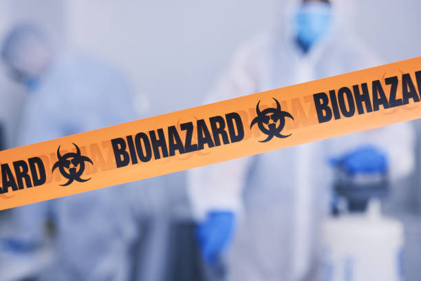 Professional Biohazard Cleanup technician working in San Antonio, TX